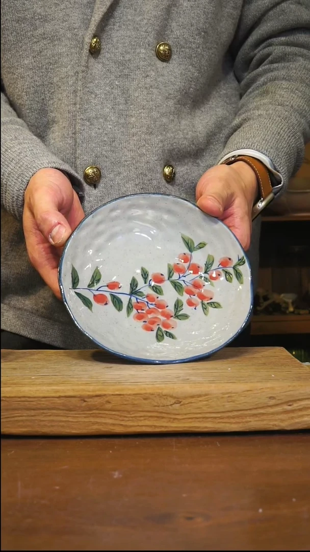 【闪购商品】陶瓷摆件陶瓷三角盘