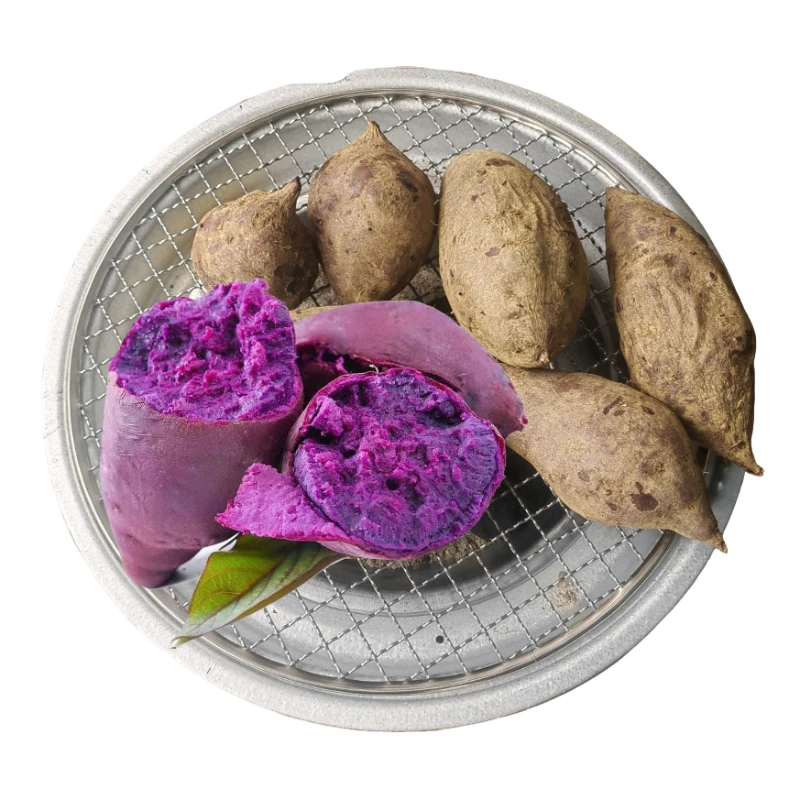 现挖新鲜沙地紫薯贵州红薯丹寨紫薯软糯香甜整箱批发酥饼原料番薯