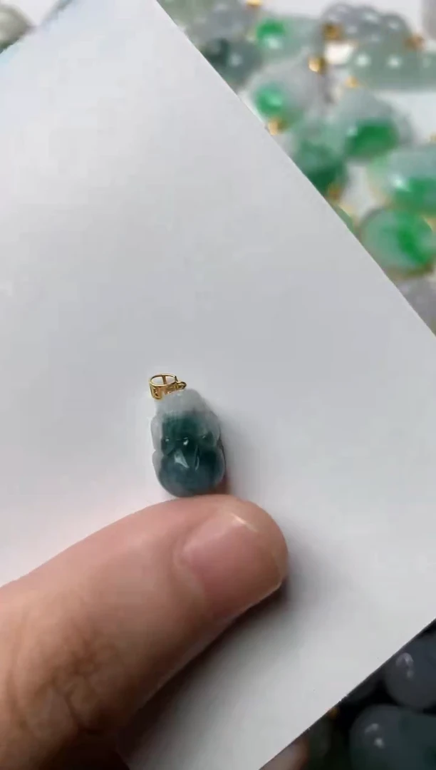 【闪购商品】翡翠颈饰18K金镶嵌6........