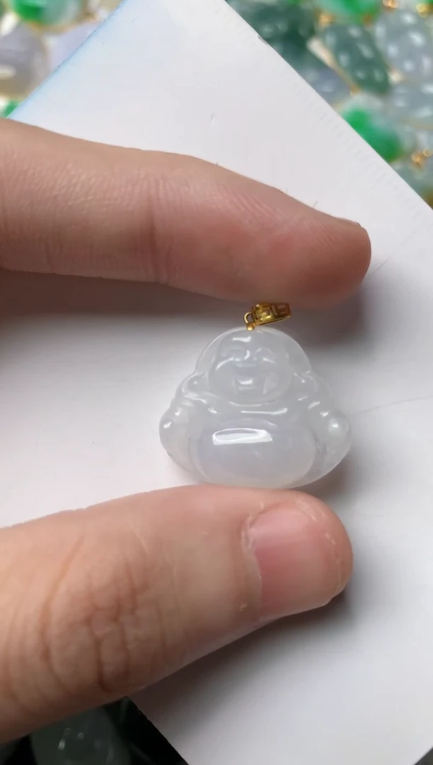 【闪购商品】翡翠颈饰18K金镶嵌6............