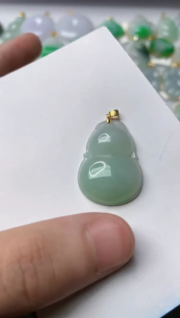 【闪购商品】翡翠颈饰18K金镶嵌10........
