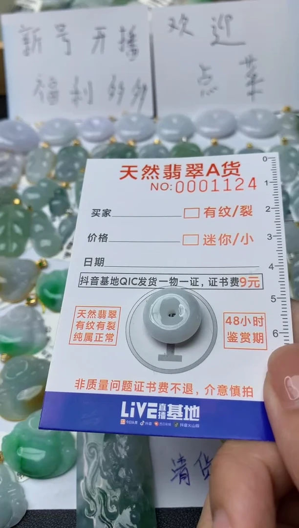 【闪购商品】翡翠颈饰未镶嵌7...........