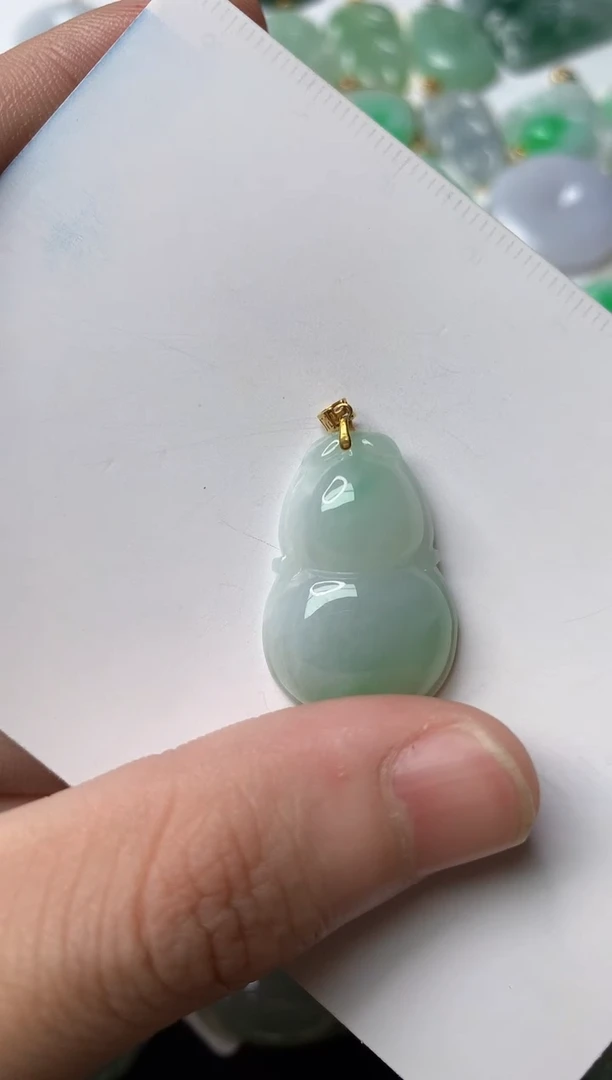 【闪购商品】翡翠颈饰18K金镶嵌5..........