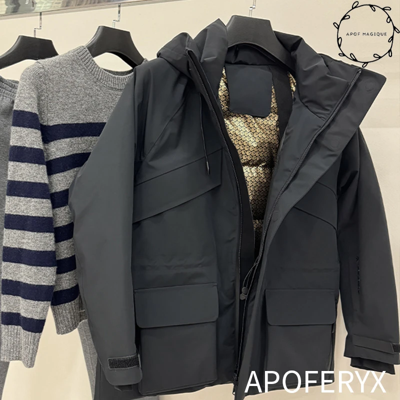 APOF’FERYX蒙O伦敦限定户外捷克白鹅绒定制面料冲锋鹅绒服最新款