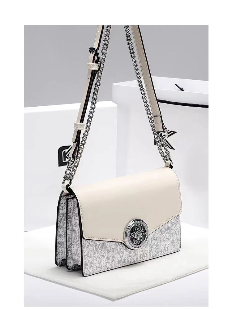 轻奢时尚百搭单肩包包女款 牛皮包 羊皮包