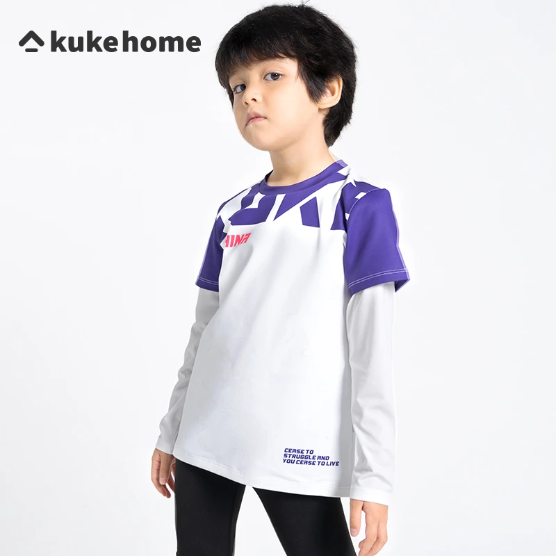 √数量【11月】⚪加绒⚪酷克KUKE▶暴力熊长袖◀儿童运动专业骑行服长袖