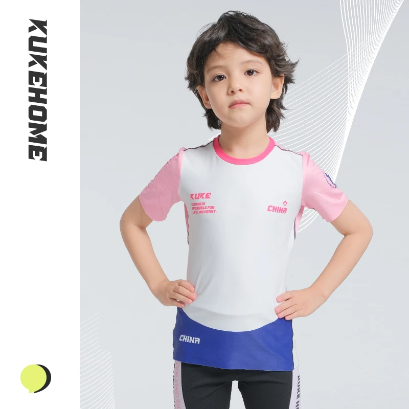 ⚪特惠⚪ 酷克KUKE ▶拼接短袖丨假两件丨暴力熊◀丨2023夏丨