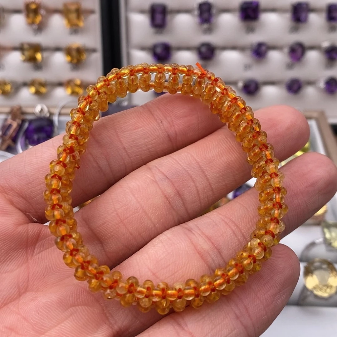 【闪购商品】黄晶纯天然黄水晶未镶嵌