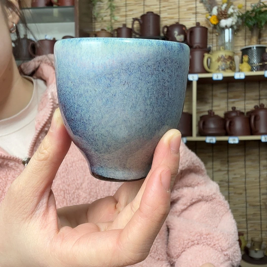 【闪购商品】紫砂茶杯钧釉杯