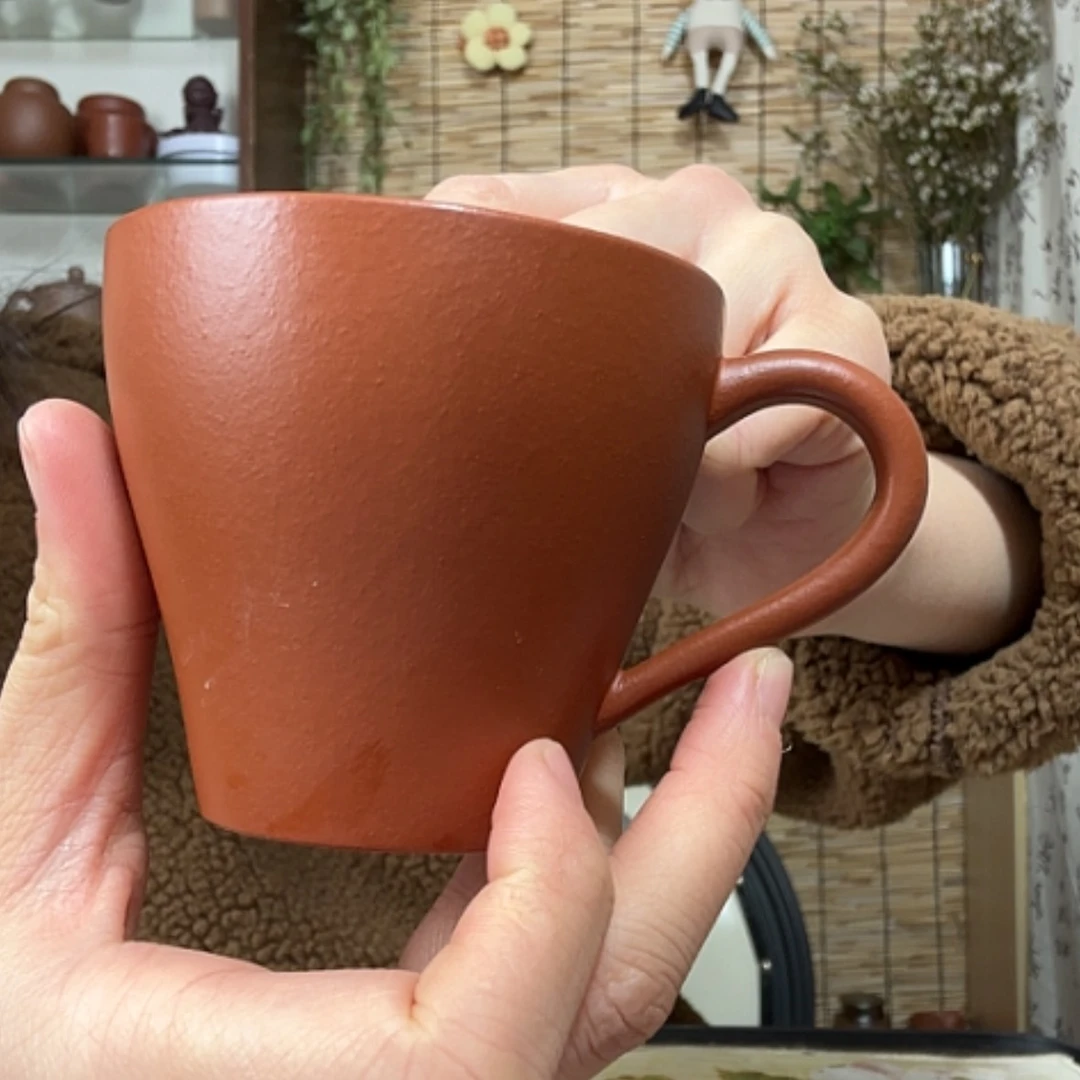 【闪购商品】紫砂茶杯红泥主人杯