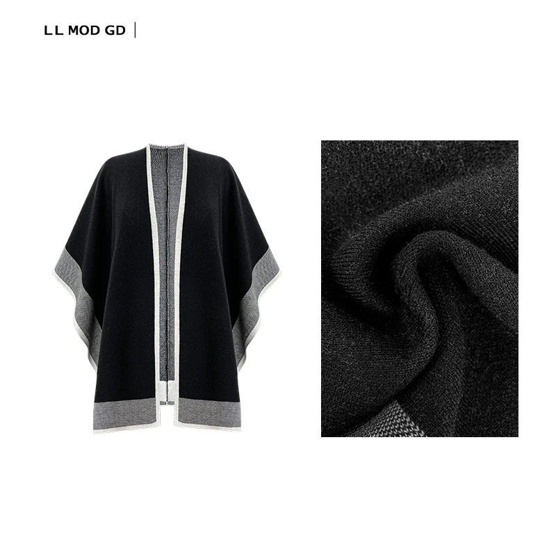 LL MOD GD | 针织披肩百搭外搭围巾YL-231897