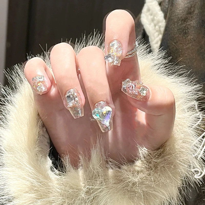 【月光城堡】穿戴甲法式高级显白轻奢美甲贴片穿戴式美甲可拆卸