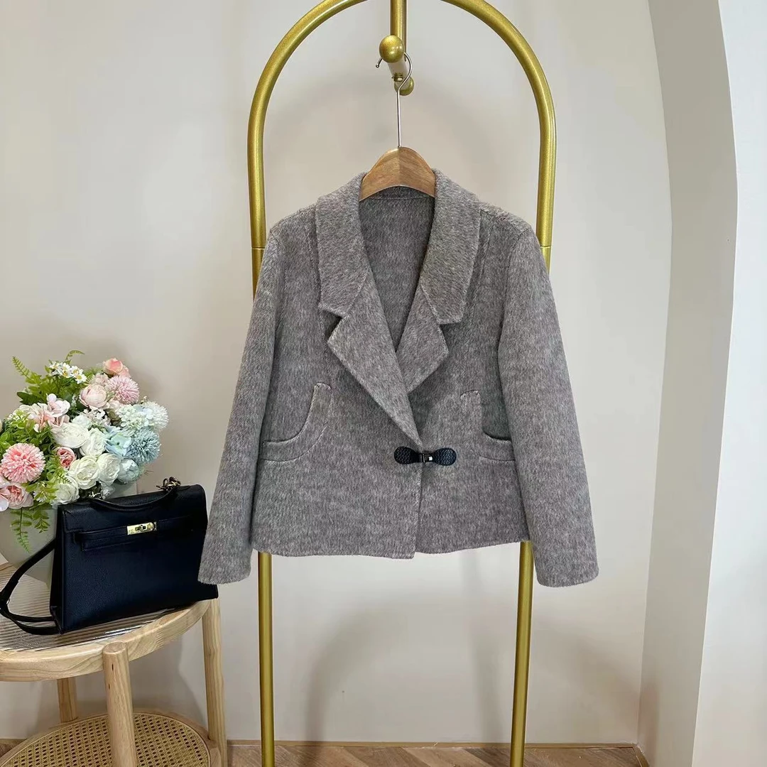 【小野】2025春季上新女短款小个子时尚高级感百搭气质外套420