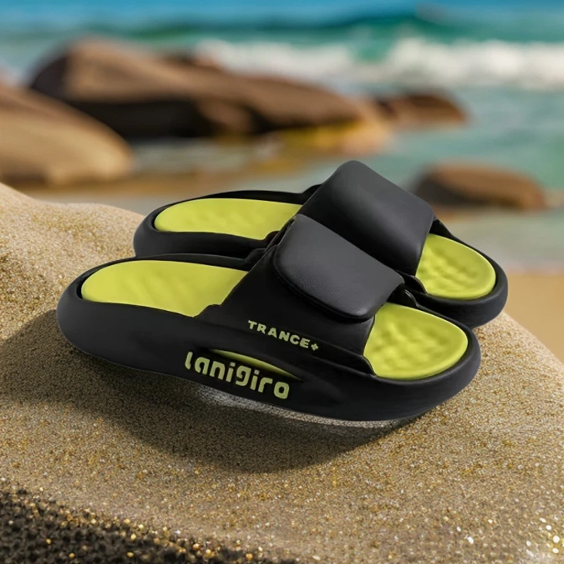 防臭拖鞋高级女款时尚防臭潮流情侣居家厚底太空夏季网红懒人半