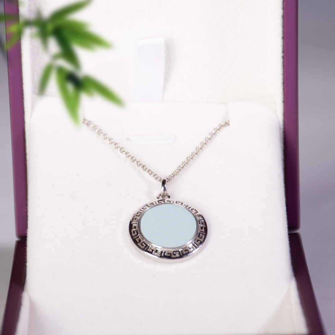 原产地/高温/窑变/天青色汝瓷文创饰品