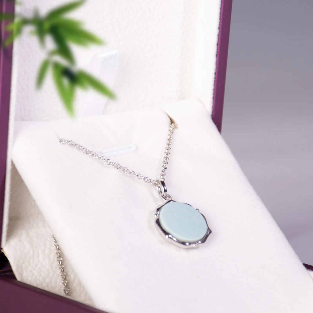 原产地/高温/窑变/天青色汝瓷文创饰品