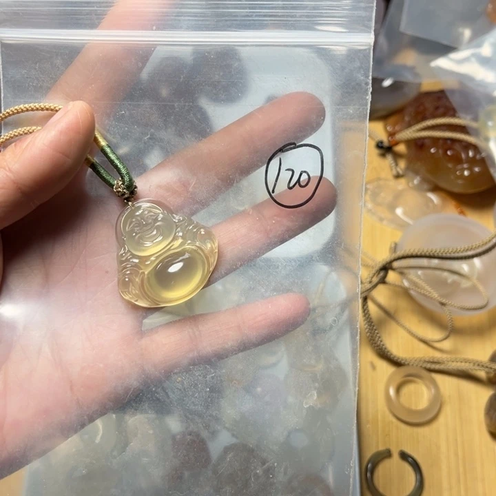 玛瑙/玉髓珠宝奇石未镶嵌烟*