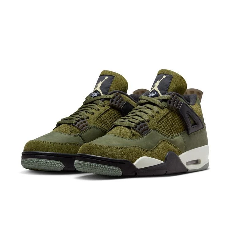AIR JORDAN 4 乔丹正品休闲运动复古运动鞋军绿色潮鞋FB9927-200