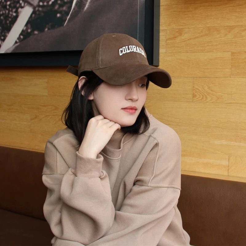 鸭舌帽男女加宽大檐加深软顶棒球帽大头围显脸小2025网红新款秋冬