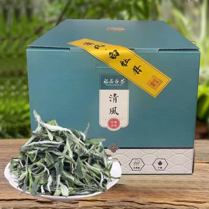 福鼎白茶2022年一级花香白牡丹散茶一芽两叶自然转化茶香四溢盒装