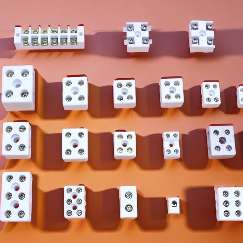 耐高温绝缘陶瓷接线端子五眼滑石接线柱