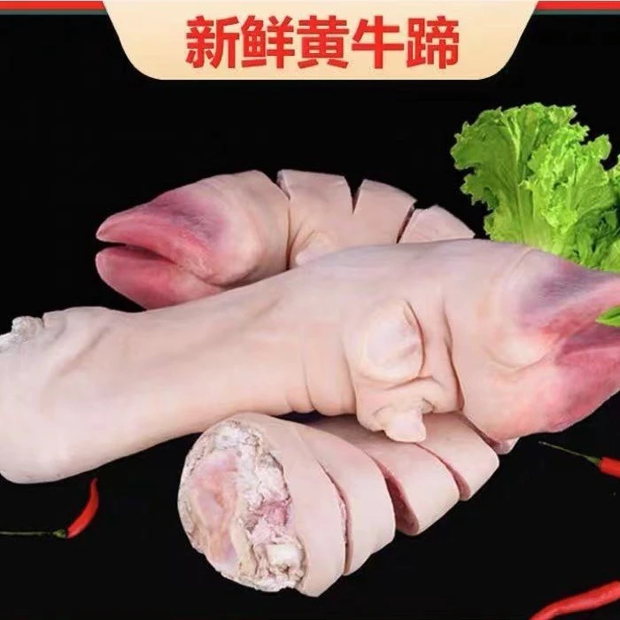 江苏省连云港新鲜牛蹄切块发货