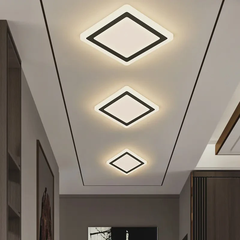 过道灯走廊灯现代简约入户灯门厅灯玄关灯阳台灯小吸顶灯射灯筒灯