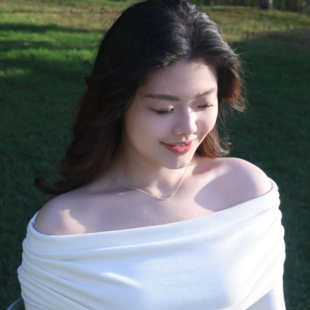 链子925银 微笑银长款项链ins风女式简约轻奢设计感链新款