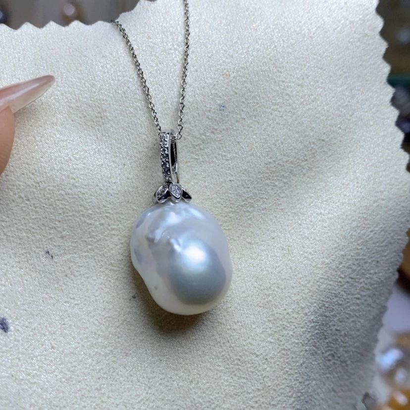 【闪购商品】淡水珍珠天然珍珠合金