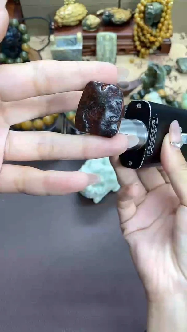 【闪购商品】岫岩河磨玉（透闪石质玉）手把未镶嵌手把