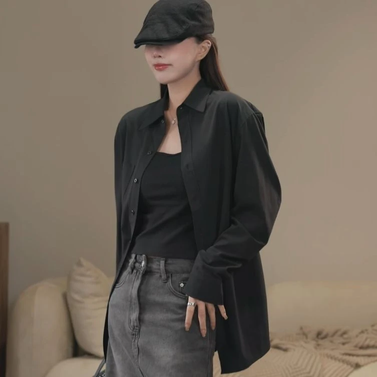 卢尚设计师收腰衬衫240623