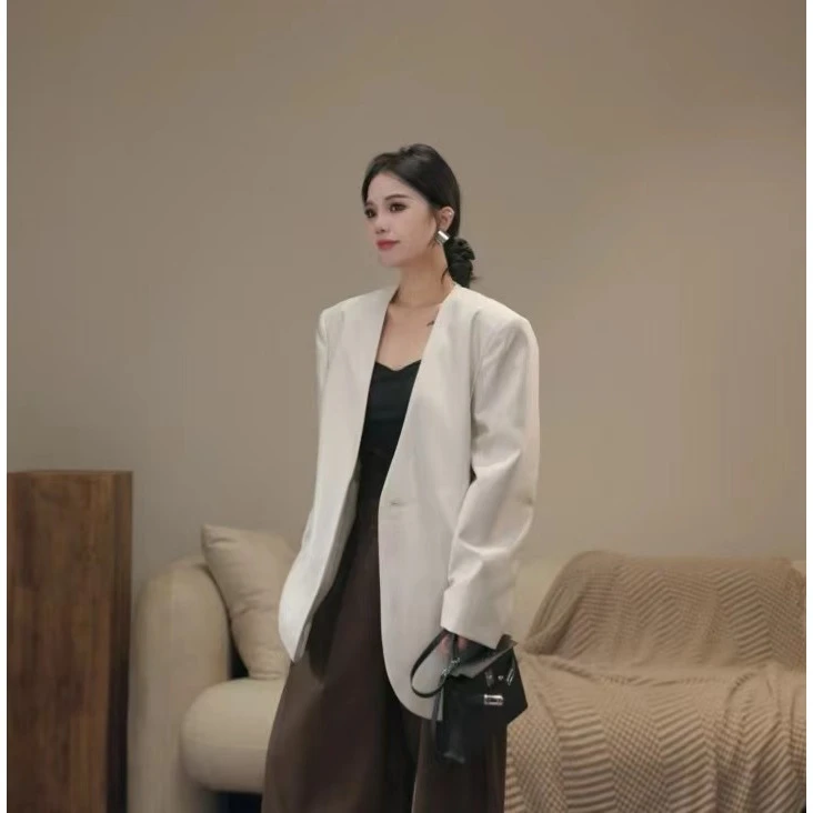 卢尚原创一粒扣西装06066