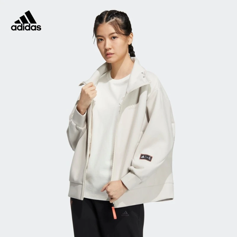 阿迪达斯女款运动休闲夹克外套 adidas KN JKT HZ0248