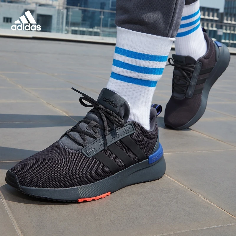阿迪达斯男款轻运动休闲舒适跑步鞋 adidas RACER TR21 GZ8185