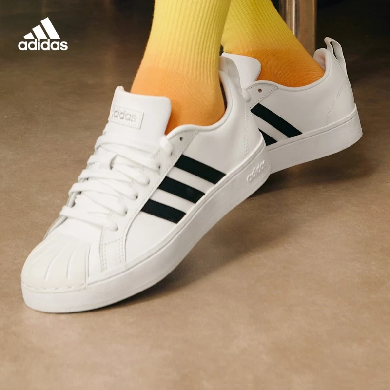 阿迪达斯官网女款「小贝壳头」休闲运动鞋小白鞋adidas GW5493