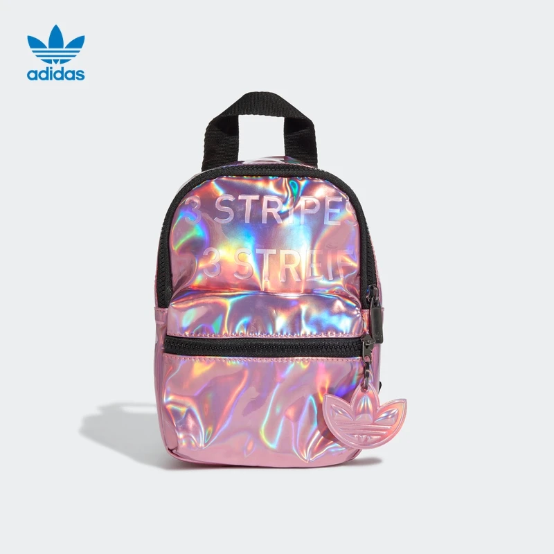 阿迪达斯三叶草 女款运动背包双肩背 adidas BP MINI PU GN2128