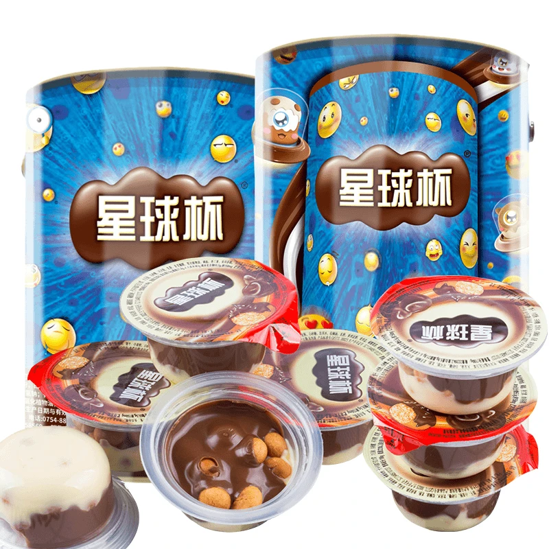 甜甜乐星球杯小杯大杯夹心巧克力饼干儿童零食休闲食品小吃大礼包