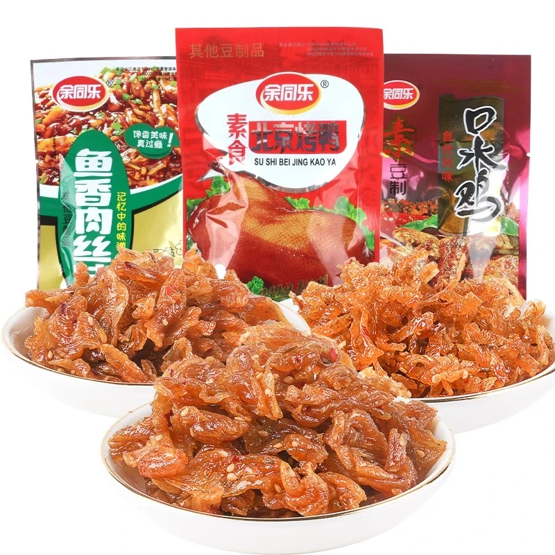余同乐北京烤鸭辣条儿时怀旧麻辣素肉豆干网红小零食元美休闲食品