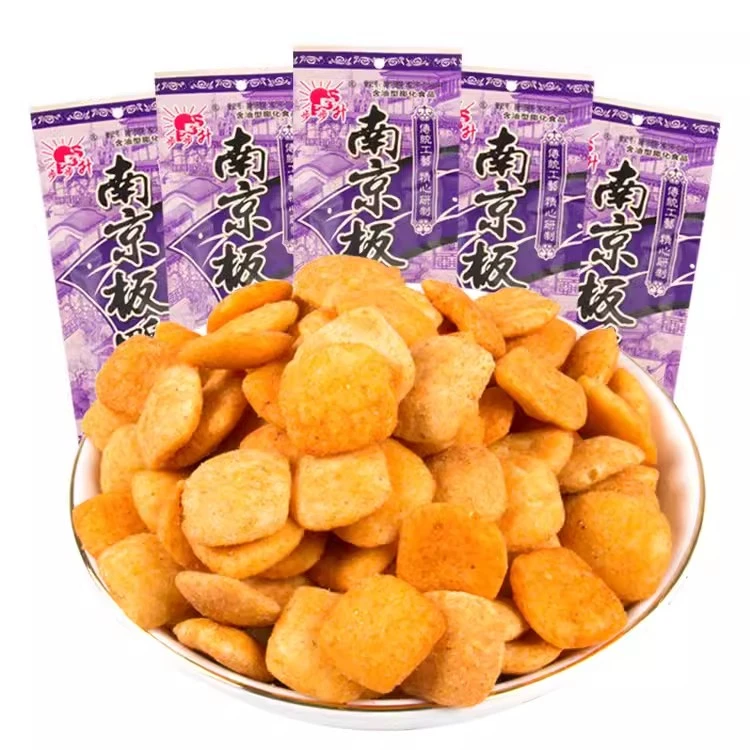 步步升南京板鸭味锅巴童年怀旧小零食小吃网红休闲食品网红解馋
