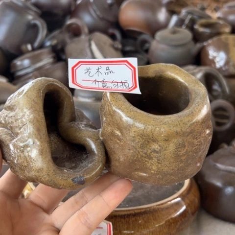 贵台龙窑柴烧艺术品A86