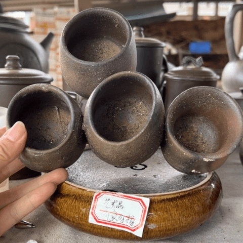 贵台龙窑柴烧艺术品A230