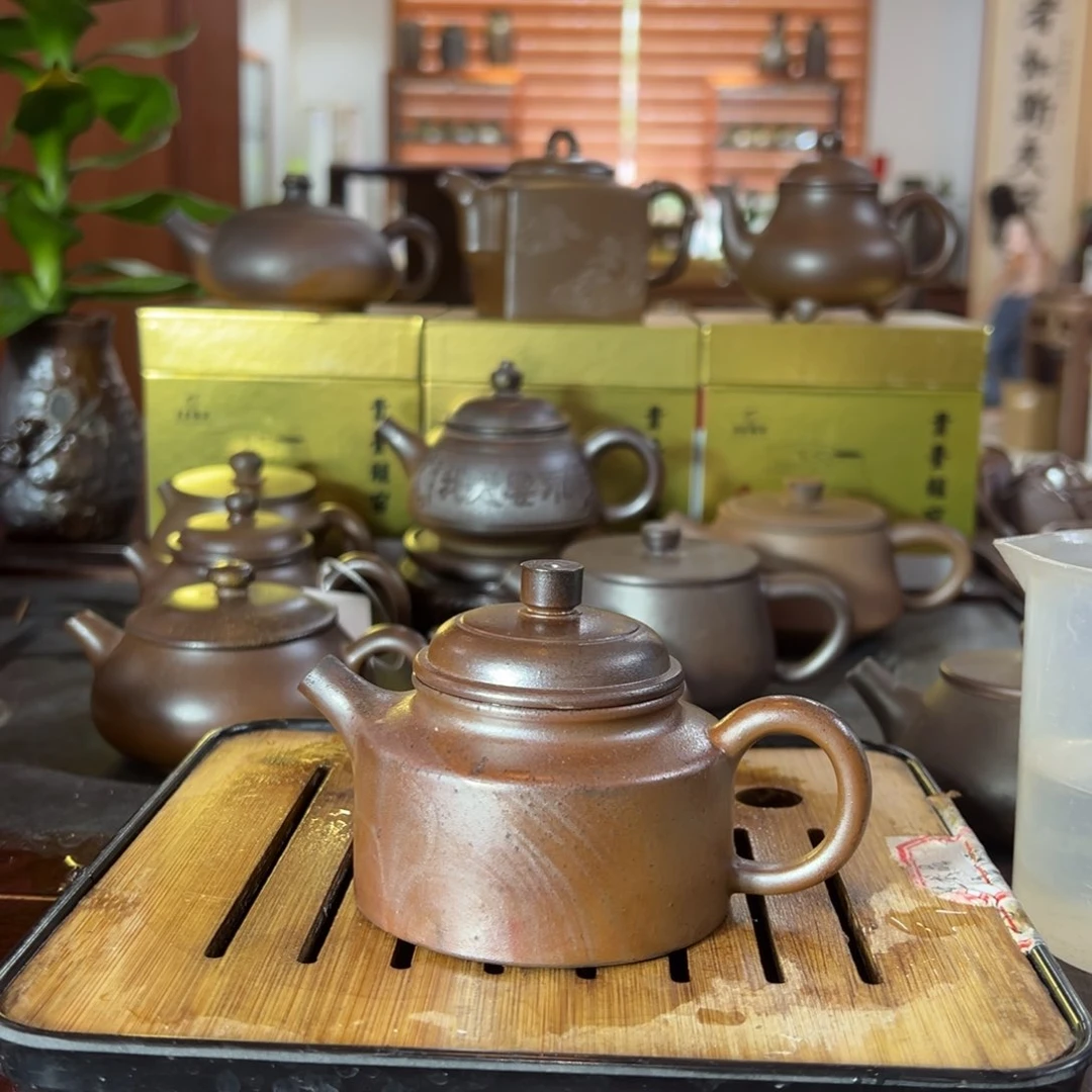 贵台龙窑柴烧茶壶A57