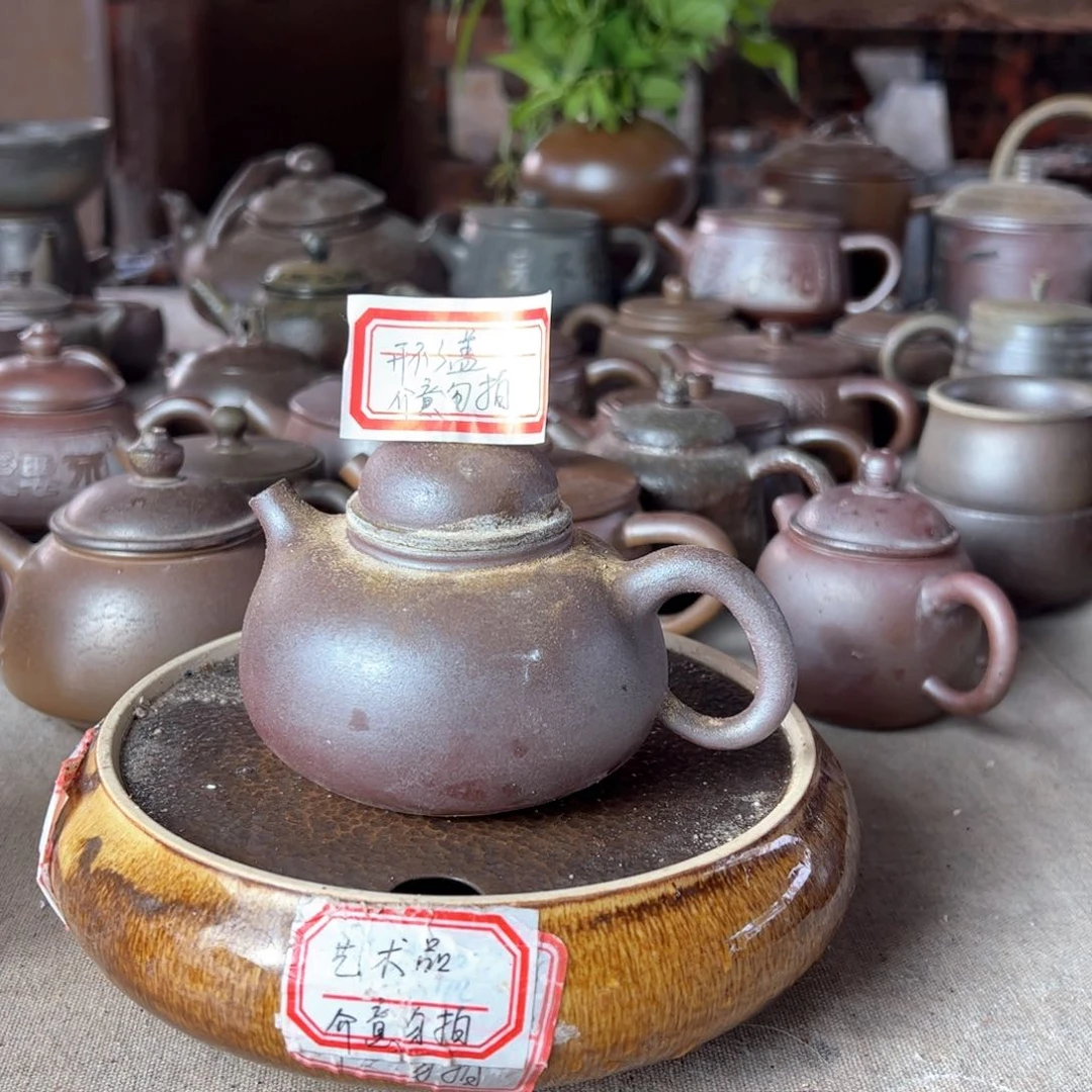 贵台龙窑柴烧茶壶A156
