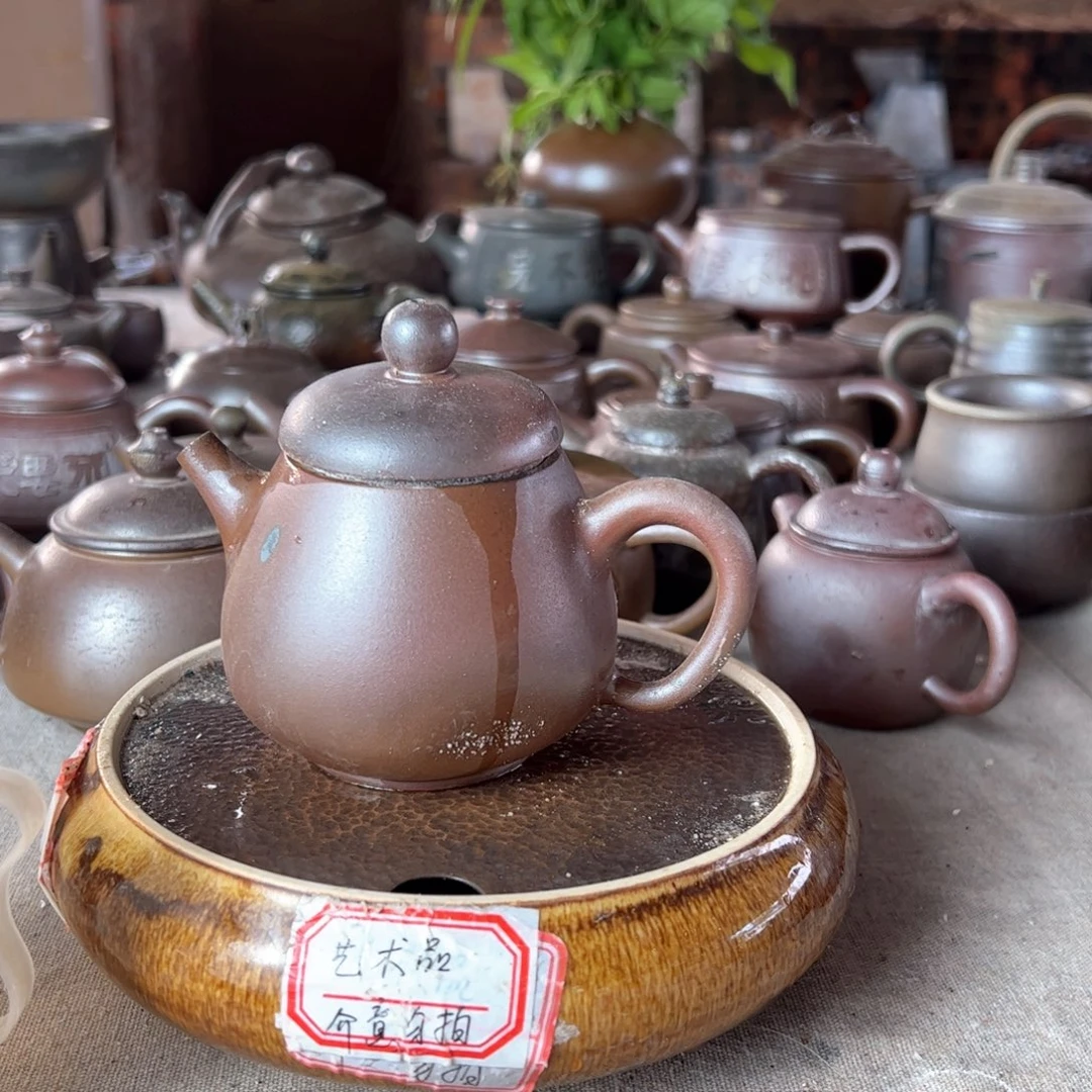 贵台龙窑柴烧茶壶A151