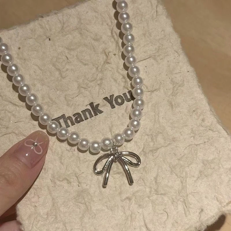 蝴蝶珍珠链