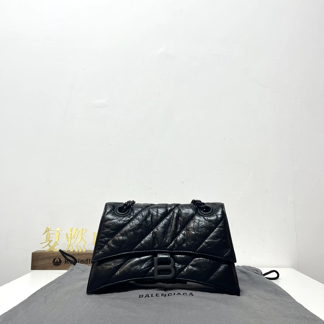 99新 Balenciaga/巴黎世家 复燃精选/巴黎世家 Crush黑色小号