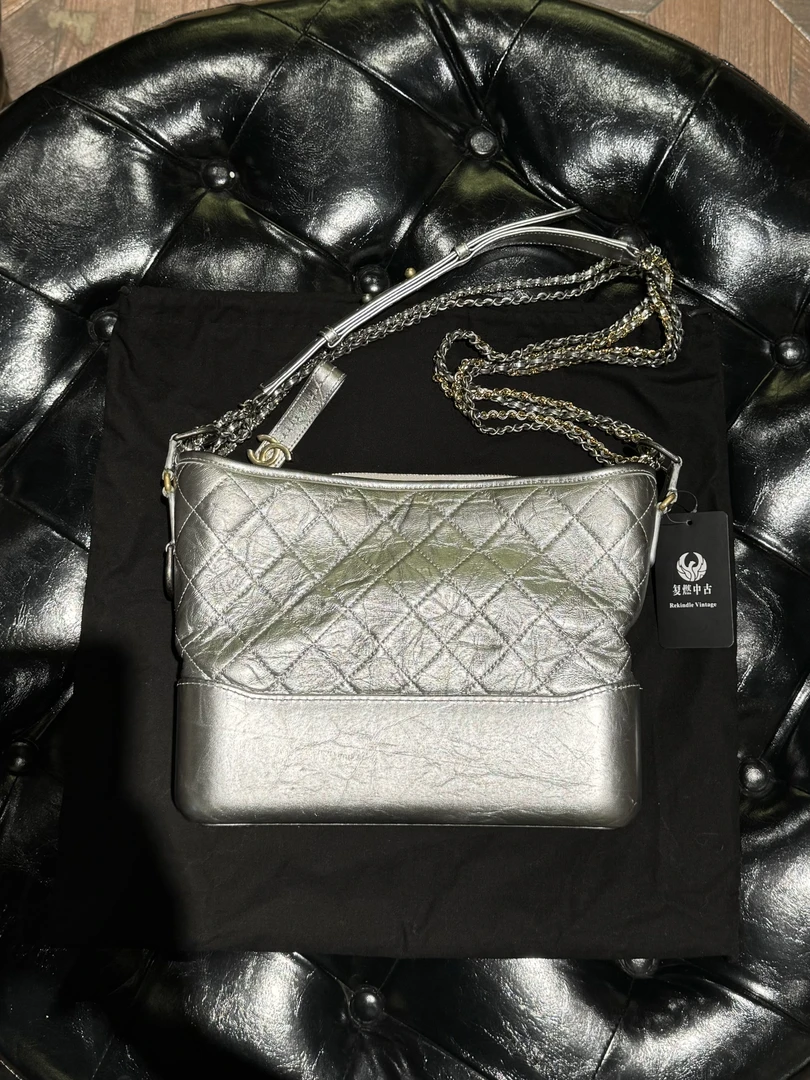 95新 Chanel/香奈儿 复燃精选/流浪斜挎包