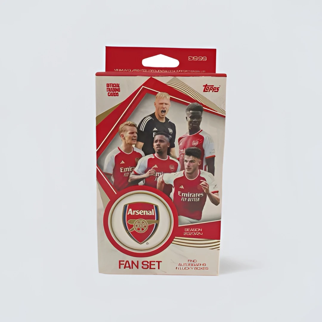 【Topps】23-24赛季 阿森纳队盒 FAN SET 球星卡盲盒 【代拆】