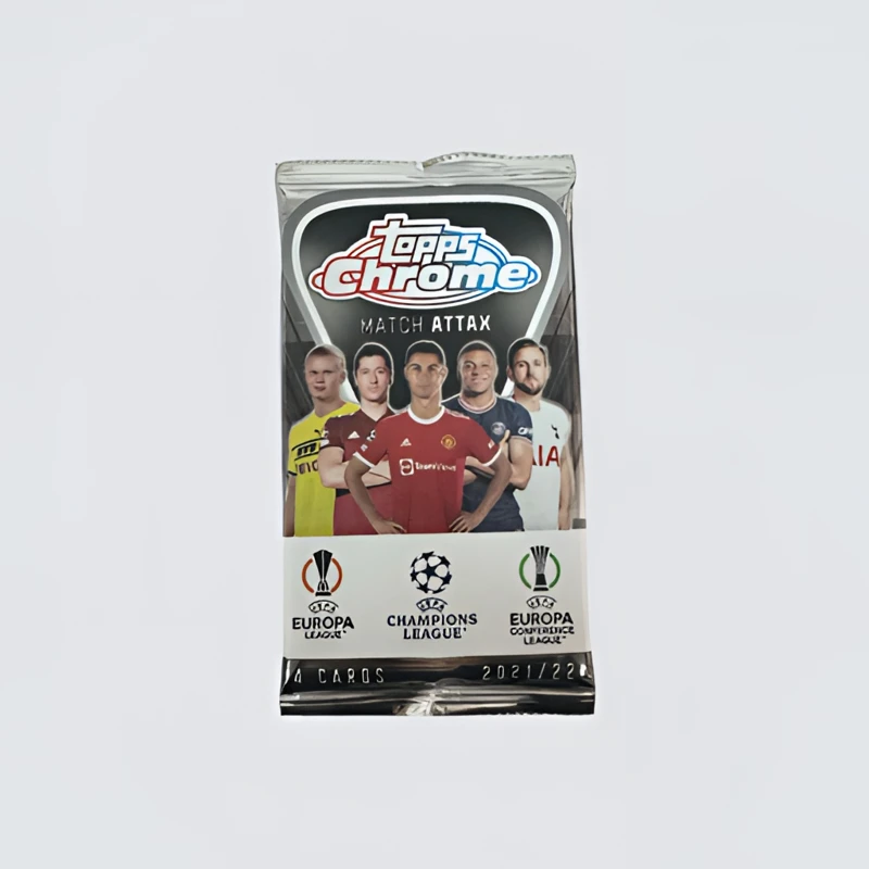 【Topps】21/22 欧冠 ChromeMATCH ATTAX 足球平行收藏卡盲盒【代拆】