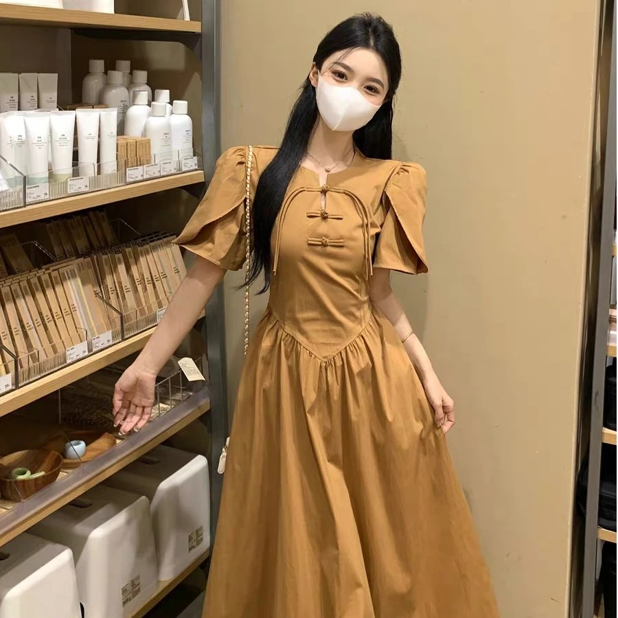 【特价清编码2开头】夏季新款韩版法式连衣裙合集